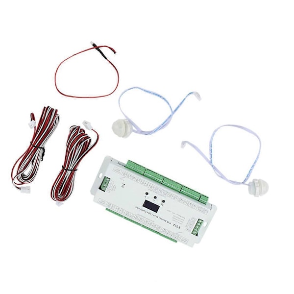 32CH ES32 PIR Sensor Trappelys Controller Infrarød Induktiv Kontakt Trappelampe Kontrol
