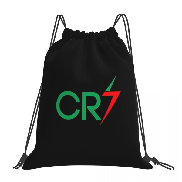 Cristiano Ronaldo Cr7 Ryggsäck Bärbar Dragsko Bag Pocket Gym Bag 7 One Size