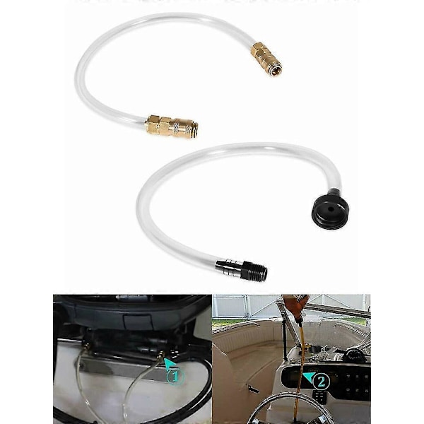Ilmauspakkaus Täyttöpakkaus Seastar hydraulisille ohjausjärjestelmille Sillan putki+ Letku musta+kulta 2kpl