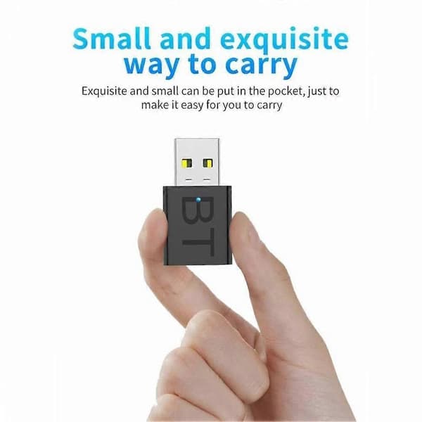 2-i-1 USB Bluetooth 5.0 Sender Modtager AUX Audio G8N8 Til TV/PDE E3P5
