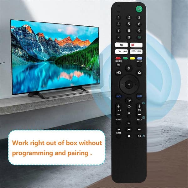 RMF-TX520P Erstatningsfjernkontroll med stemmestyring for LCD TV