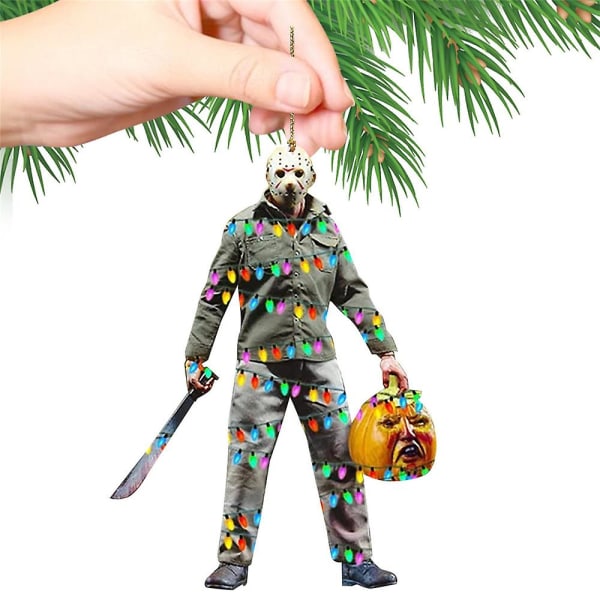 Auton taustapeilin koristeet roikkuva Zombie Halloween -koriste style 3
