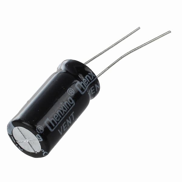 3 st 2200uF 16V 105C Elektrolytkondensator 10x20mm