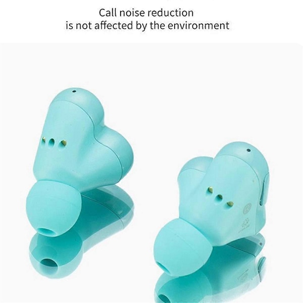 Love Bluetooth Headset Vattentätt Enkel Parkoppling Kontinuerlig Portabel In-Ear Brusreducering Hjärta He