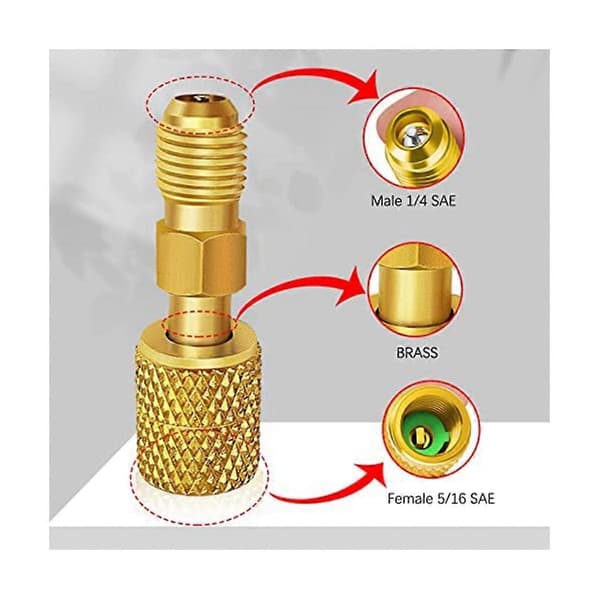 R410A Mini Split -sovitinsarja, R410A-sovitinsarja, R410A-kääntyvät sovittimet, Mini Split -ilmastointijärjestelmään