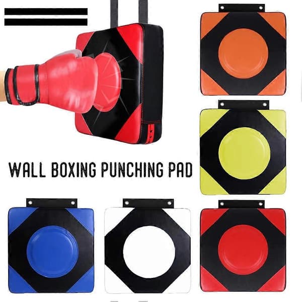 Boxningsväggmål Väggboxningsdyna Hemmaträningsutrustning Red 30x30cm