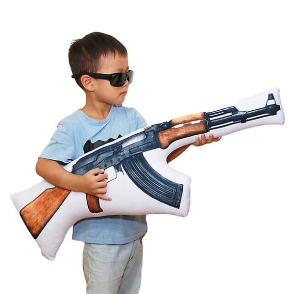 Kreativ Simuleringsvapen Verklighetstrogen Plysch Gosedjur Mjuk M4 & Ak P AK