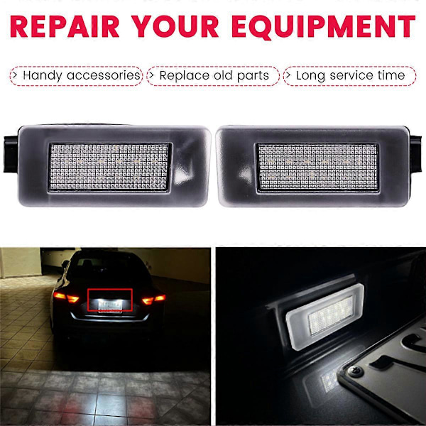 Bilskiltlys for Nissan Serena Altima Suzuki Landy Dacia Duster LED Skiltlys L