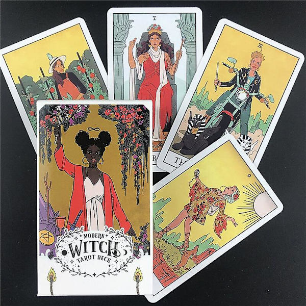 Ethereal Visions Light Up Tarot -korttipakka pöytäpeliin, juhliin ja hauskaan ajanvietteeseen 78pcs tt49