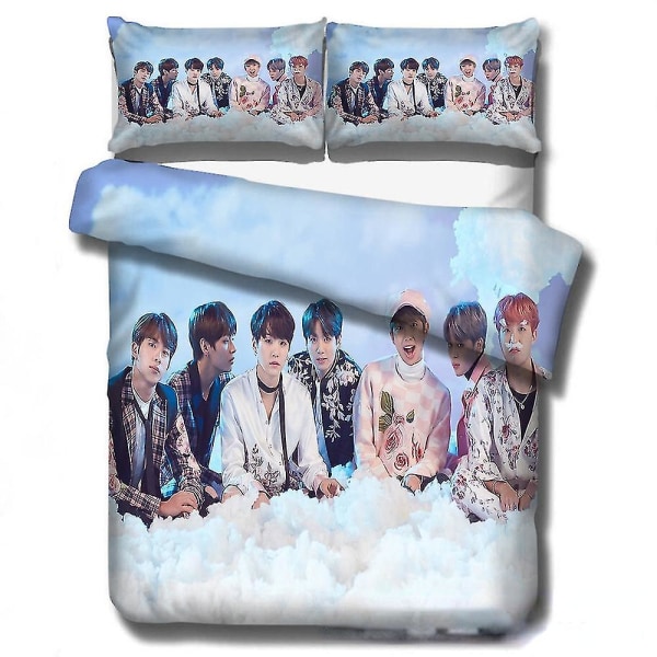 Wish Bts Stor Kollektion Sängkläder Fyrdelat Hemtextil Täcke Örngott Q A 135x200 two-piece set