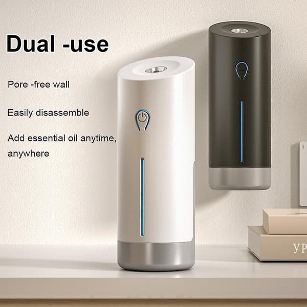 Xiaomi Elektrisk Aroma Diffuser Ultralyd Forstøvning Mini Luftfugter Shangri white