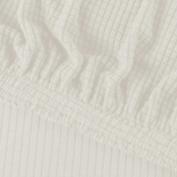 Elastiska sofföverdrag, sittdynor, stretch sofföverdrag 2-sits sofföverdrag Ivory145-185cm