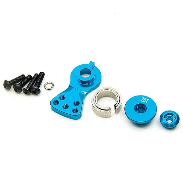25T Hampaat Puolikas Servo Varsi Sarvi 1/8 1/10 RC Auto Vene FUTABA///ACOMS//AITEC//SAVOX, 21mm Punainen
