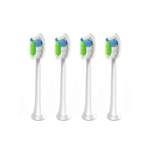 Sonic Elektrisk Tandborsthuvuden (Vita) 4-pack