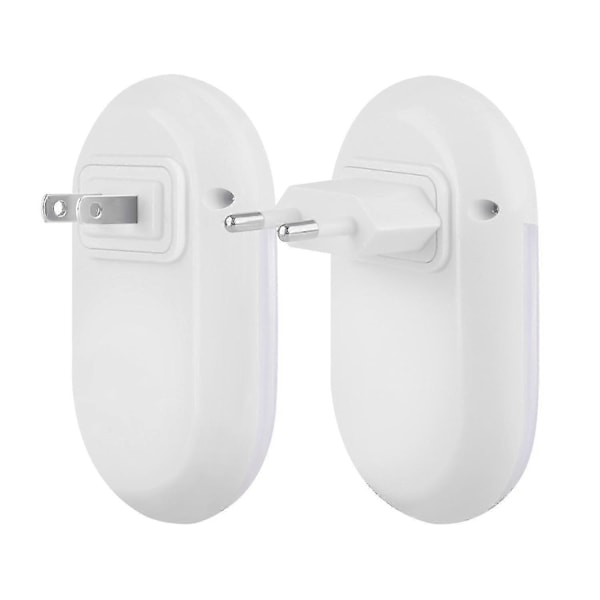 Plug-in Induktionsdimbar Nattlampa, Mjukt Varmvitt LED-nattljus, Justerbar Ljusstyrka Från Skymning Till Gryning, Lämplig För Sovrum, Badrum, Kö
