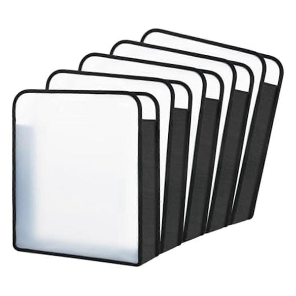 5-pack Förvaringsorganisatör för Scrapbook-papper, Expanderande Papper för 12 x 12 Ark, Scrapbook-pappersförvaring med Handtag
