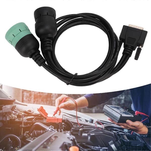 Scanner Diagnostisk Kabel 402048 6Pin 9Pin Kode Læser Adapter Erstatning for USB Link1