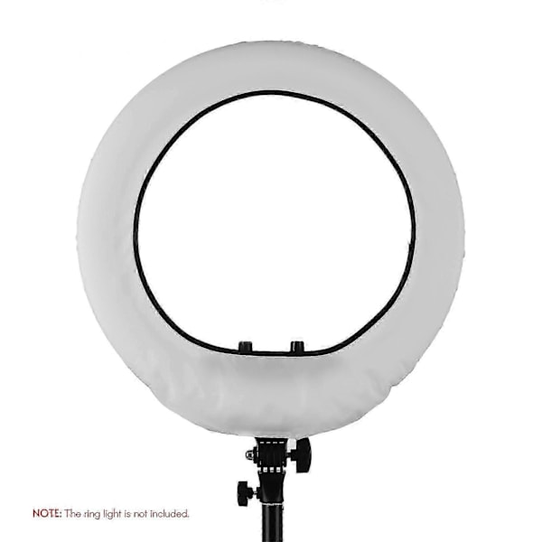 18 tommer Ring Light Diffuser Klud til Live Stream Makeup Produktfotografering Videooptagelse