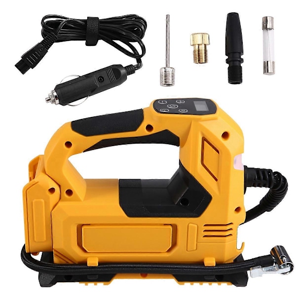 Bærbar luftpumpe til DeWalt 18V 20V batteri, ledningsfri oppustningsværktøj