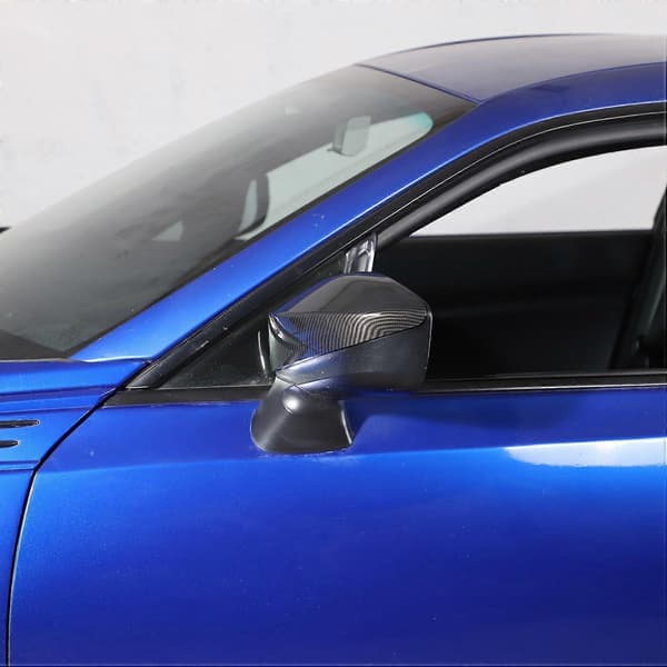 Bil Kolfiber ABS Backspegelkåpa Passar för 86/ BRZ 2012-2020