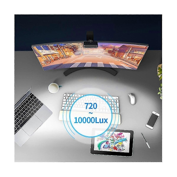 Mini Mobiltelefon Udfyldningslys 2700k-6500k Led Live Selfie Lys Computer Udfyldningslys Videokonference Udfyldningslys