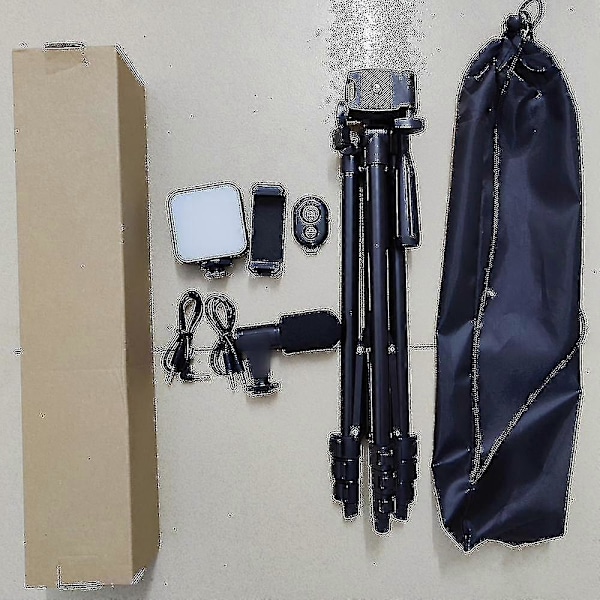 Vlog-kamera puhelin Vlog Video Kit #1 korkeussäädettävällä jalustalla