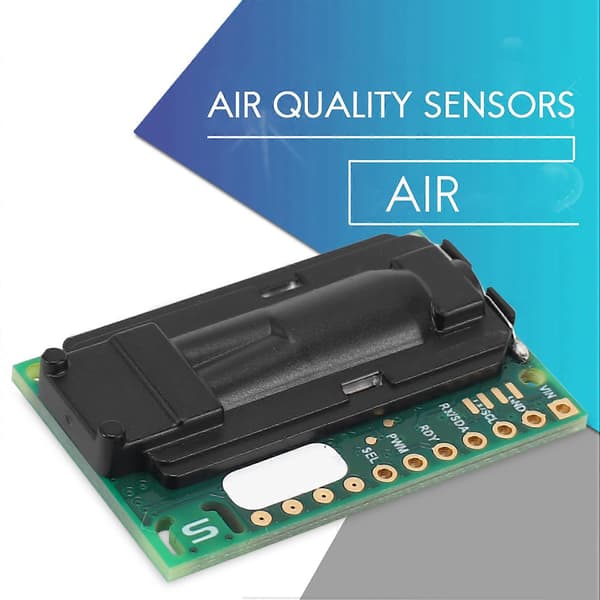 SCD30 Kvalitetssensormodul for CO2- og RH/T-målinger I2C Modbus PWM