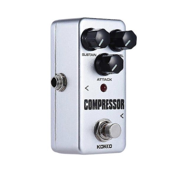 Gitarr Effektpedal Kompressor Helt Analog Krets Gitarrkompressorpedal För Gitarrtillbehör