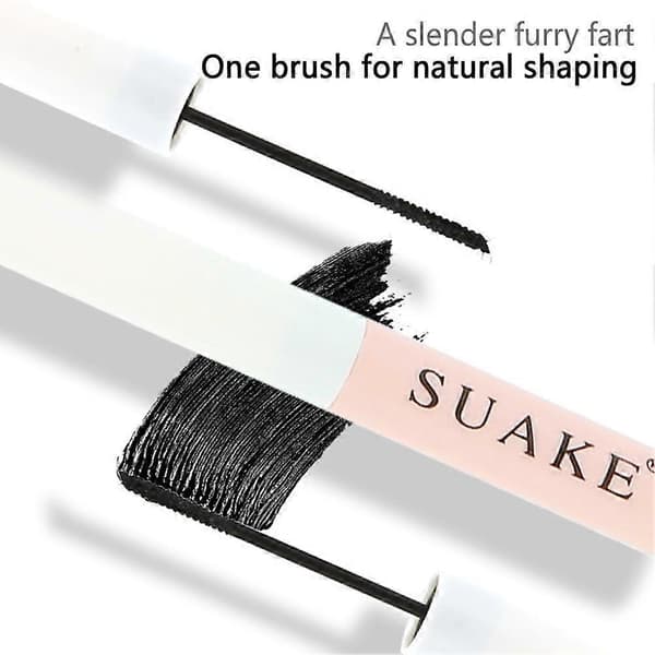 Mascara Liten Børstehode Pulverrør Tynt Hode Slank Krølling black