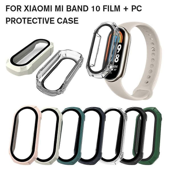 For Xiaomi Mi Band 10 Protective Case Svart