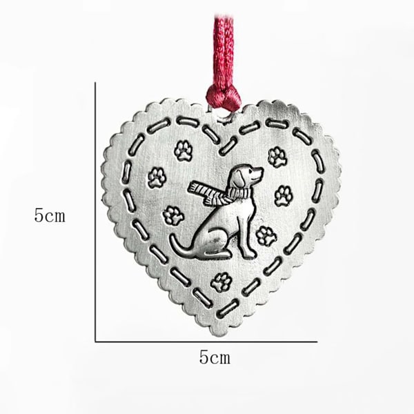 Julepynt Anheng Hengende Metall Ornamenter Julenissen Snøfnugg Juletre Snømann Dyr Krans Juleutstyr style 9