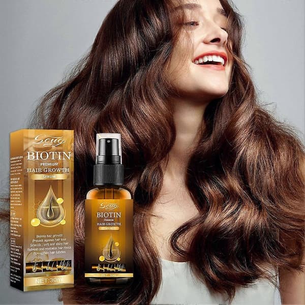 Anti håravfallsspray Biotin hårväxtspray hårvård hårfixering