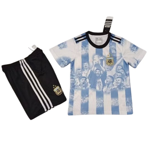 23-24 Argentina Champions Cup brugerdefineret trøje træningsdragt kortærmet jersey T-shirt Beckham NO.7 L