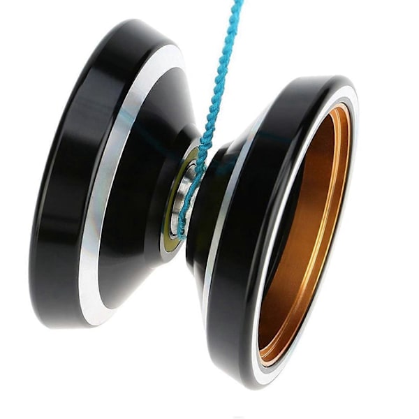 Professionel Ikke-Respons Yoyo M001-B, Legering Aluminium Yoyo med Metal Ring Mellemliggende Yoyo+Ekstra