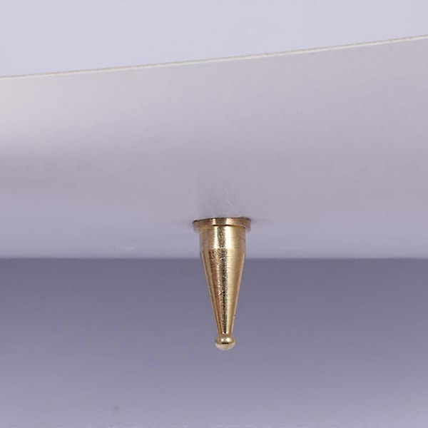 Kaiutinpiikit Hi-Fi-jaloille, kaiutintelineille, kupari M8-kierre, 36,2 mm (K) 4 kpl