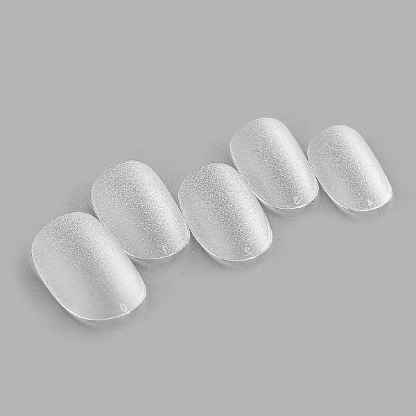 360 st/förpackning Matta Lösnaglar Mandel/Fyrkant/Kista Squoval Lösnagel Press On Gel Nagel Tips 10