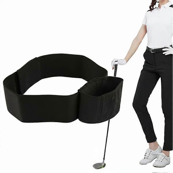 Golf Swing Arm Connection Band Nylon Elastic Golf Swing Training Aid