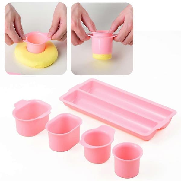 Cake Pop Making Kit 8 delar - Silikonformar Stativ Tillbehör Komplett Set blue 8 piece set