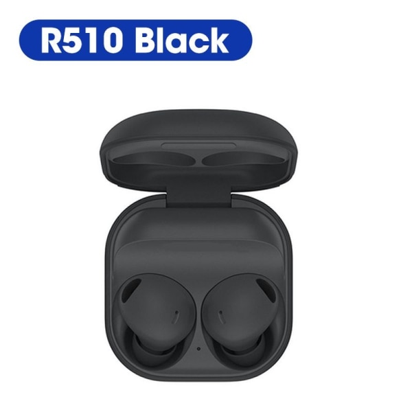 2023 Nye Buds2 Pro R510 TWS Øretelefoner Bluetooth Høretelefoner Buds 2 Pro Trådløse Hovedtelefoner med HiFi Stereo Mikrofon ENC Gaming Sport Black