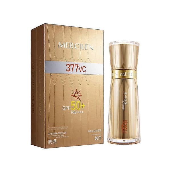 MENGXILAN Multi-Effect Solskydd - 377 & Vitamin C Ljusgörande