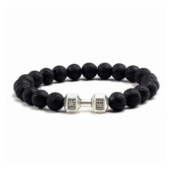 Herre Energi Terapi Stein Beskyttelse Helbredende Elastisk Armbånd sliver