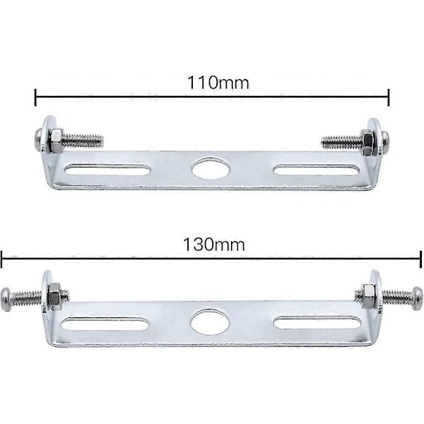 Nye produkter i 2025, [4 stk.] Taklampebrakett 100mm Pendellampe Tilbehør Taklysekrone Taklampe Base Plate Taklampe Plate