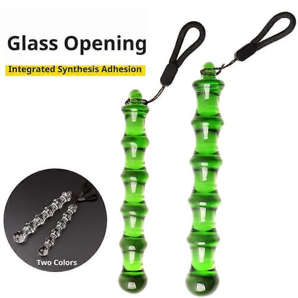 Glasmassagestav - Temperaturmångsidig, Ergonomisk Design transparent smal