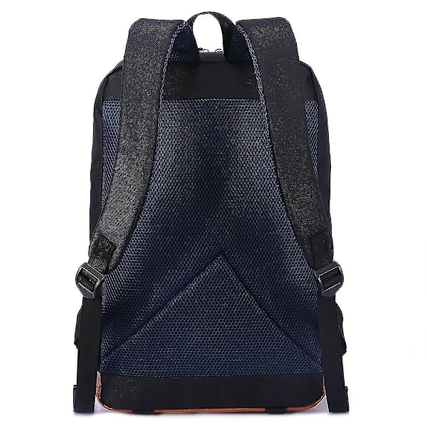Ryggsekk med stor kapasitet og Venom-trykk, skolesekk for tenåringer (3-128) Navy blue