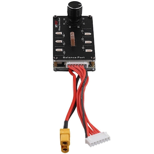 Whoop Series Board Balance Ladeplade 6 Port 1S LIPO Batteri XT60 Input til PH2.0 BT2.0 1S FPV