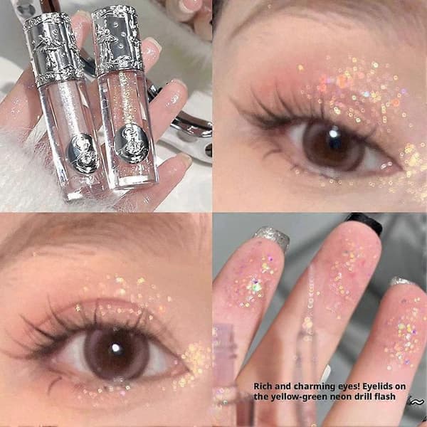 ART VALUE Flytande Ögonskugga Pärlemor För Ögon Och Highlighter Doll Diary