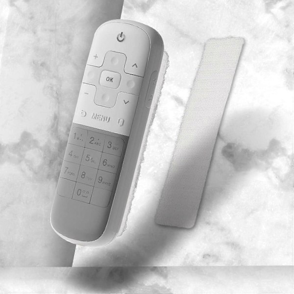 Vita Strips med Självhäftande - 20 Set Stark Dubbelsidig Tejp med Kardborre - 1 x 4 Tum