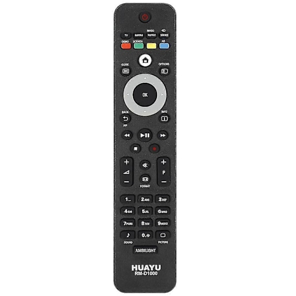 HUAYU RM-D1000 8m Maks Infrarød Fjernkontroll for Philips LCD TV RC1904/001 RC4422/01 Boris