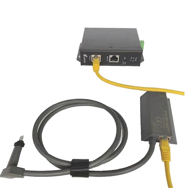 Ethernet-adapter för rektangulär Dish Satellite Internet V2 till RJ45 Gigabit-adapter