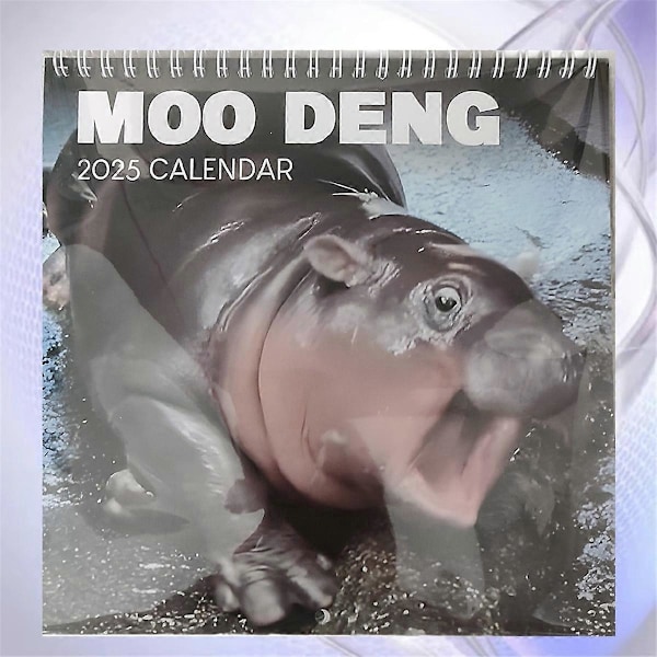 2025 MooDeng Kalender, Moodeng Kalender